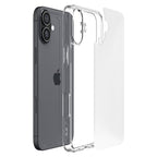Spigen Ultra Hybrid dėklas iPhone 16 – skaidrus