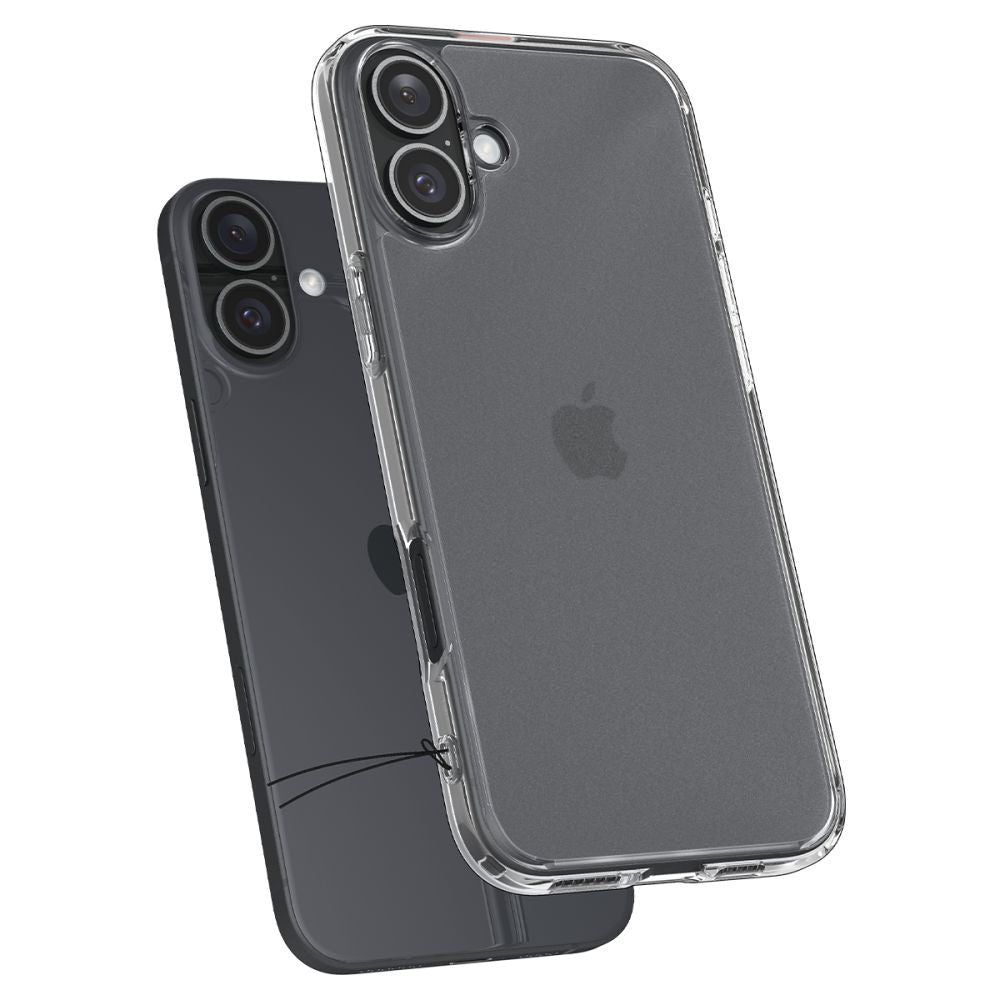 Spigen Ultra Hybrid dėklas iPhone 16 – skaidrus