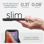 Spigen Ultra Hybrid dėklas iPhone 16 – juodas matinis