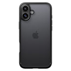 Spigen Ultra Hybrid dėklas iPhone 16 – juodas matinis