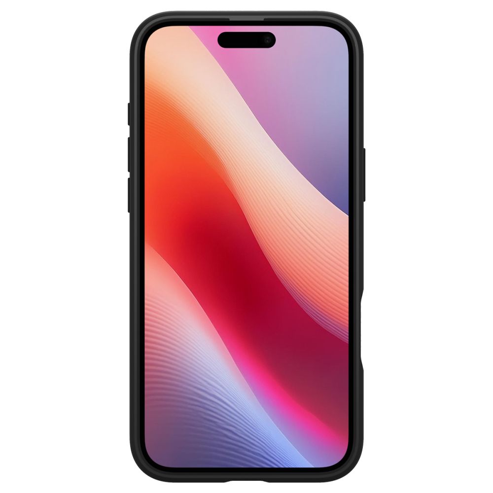 Spigen Ultra Hybrid dėklas iPhone 16 – juodas matinis