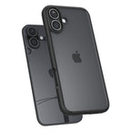 Spigen Ultra Hybrid dėklas iPhone 16 – juodas matinis