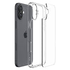Spigen Ultra Hybrid iPhone 16 dėklas – skaidrus