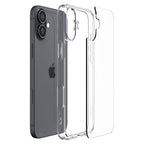 Spigen Ultra Hybrid iPhone 16 dėklas – skaidrus