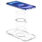Spigen Liquid Crystal MagSafe dėklas iPhone 16 – skaidrus