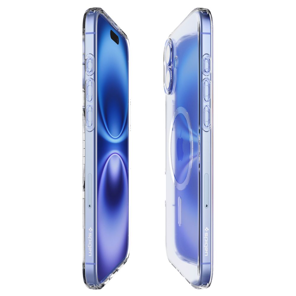Spigen Liquid Crystal MagSafe dėklas iPhone 16 – skaidrus