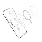 Spigen Liquid Crystal MagSafe dėklas iPhone 16 – skaidrus