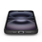 Spigen Liquid Air dėklas iPhone 16 – juodas