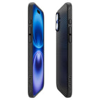 Spigen Liquid Air dėklas iPhone 16 – juodas