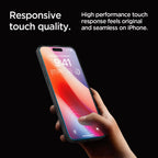Spigen grūdintas stiklas iPhone 16 Pro / 17 / 17 Pro (2 vnt.)