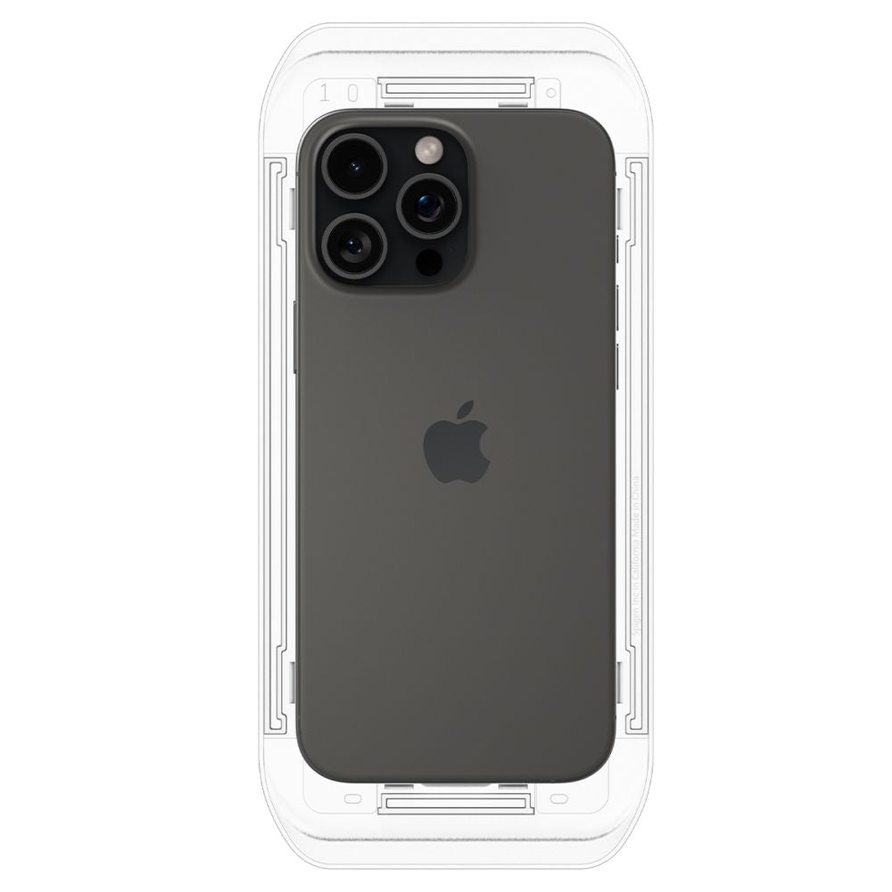 Spigen grūdintas stiklas iPhone 16 Pro / 17 / 17 Pro (2 vnt.)
