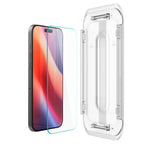Spigen grūdintas stiklas iPhone 16 Pro / 17 / 17 Pro (2 vnt.)