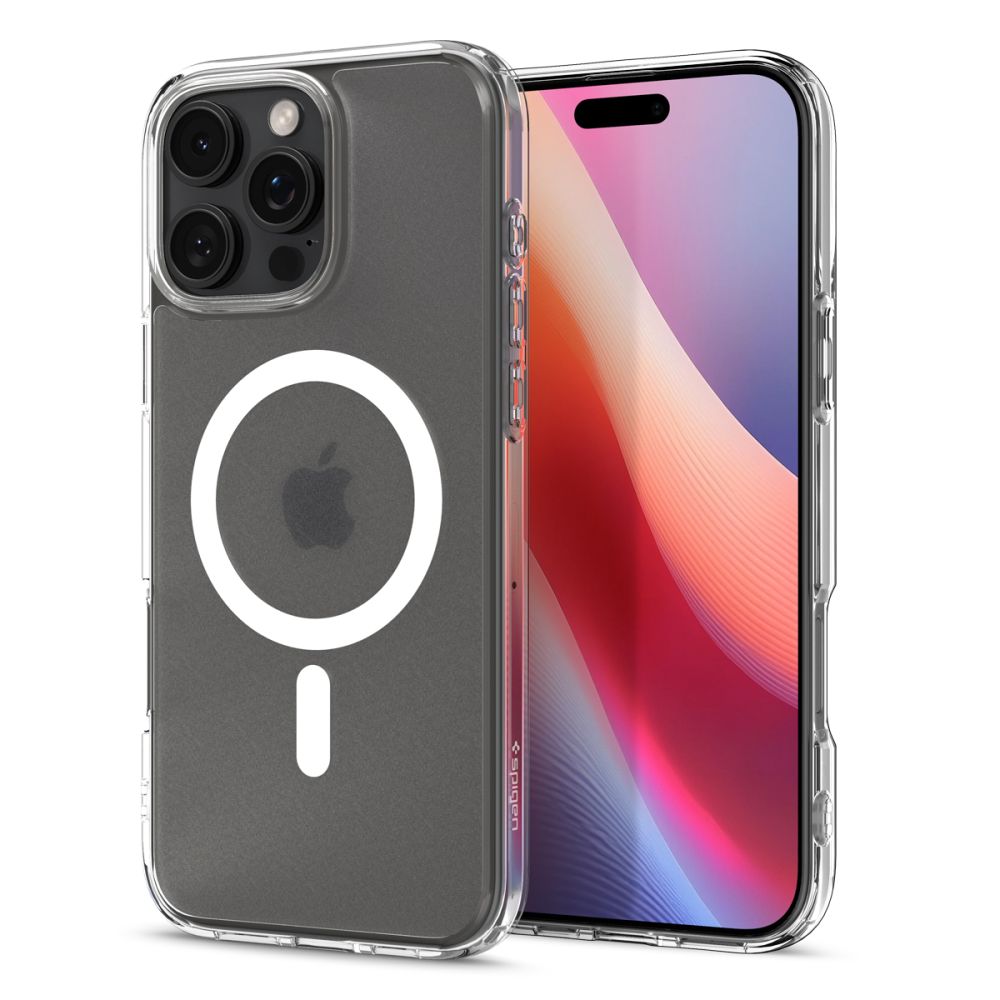 Spigen Ultra Hybrid MagSafe dėklas iPhone 16 Pro – skaidrus