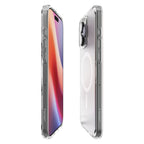 Spigen Ultra Hybrid MagSafe dėklas iPhone 16 Pro – skaidrus