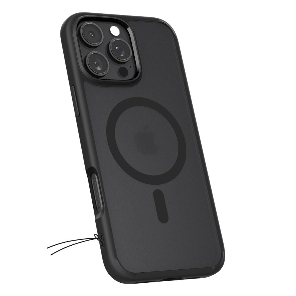 Spigen Ultra Hybrid MagSafe dėklas iPhone 16 Pro – juodas