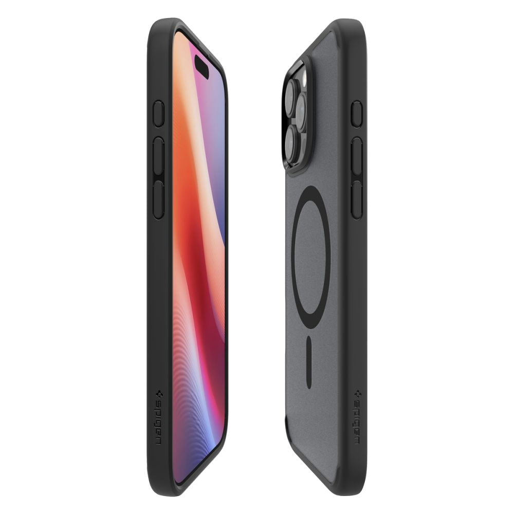 Spigen Ultra Hybrid MagSafe dėklas iPhone 16 Pro – juodas