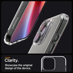 Spigen Ultra Hybrid dėklas iPhone 16 Pro – skaidrus