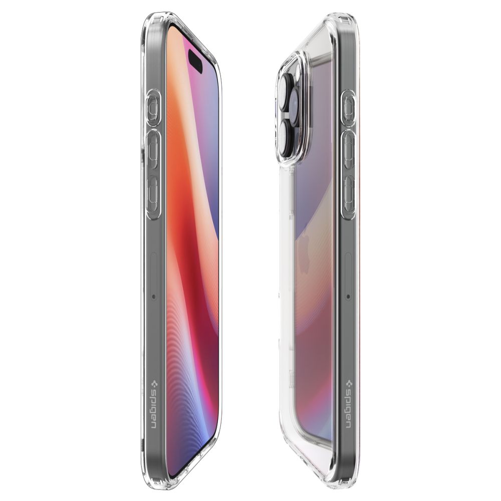 Spigen Ultra Hybrid dėklas iPhone 16 Pro – skaidrus