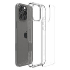 Spigen Ultra Hybrid dėklas iPhone 16 Pro – skaidrus