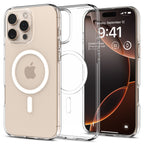 Spigen Liquid Crystal MagSafe dėklas iPhone 16 Pro – skaidrus
