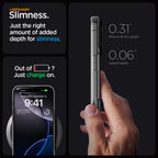 Spigen Liquid Crystal MagSafe dėklas iPhone 16 Pro – skaidrus
