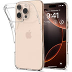 Spigen Liquid Crystal dėklas iPhone 16 Pro – skaidrus