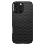 Spigen Liquid Air dėklas iPhone 16 Pro – juodas