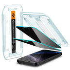 Spigen EZ Fit privatumo stiklas iPhone 16/17 Pro Max (2 vnt.)