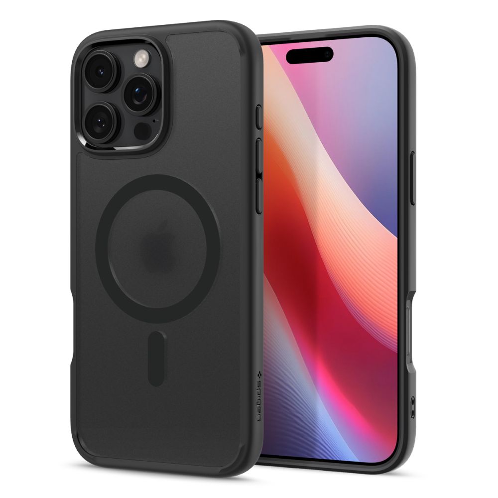 Spigen Ultra Hybrid MagSafe dėklas iPhone 16 Pro Max – juodas