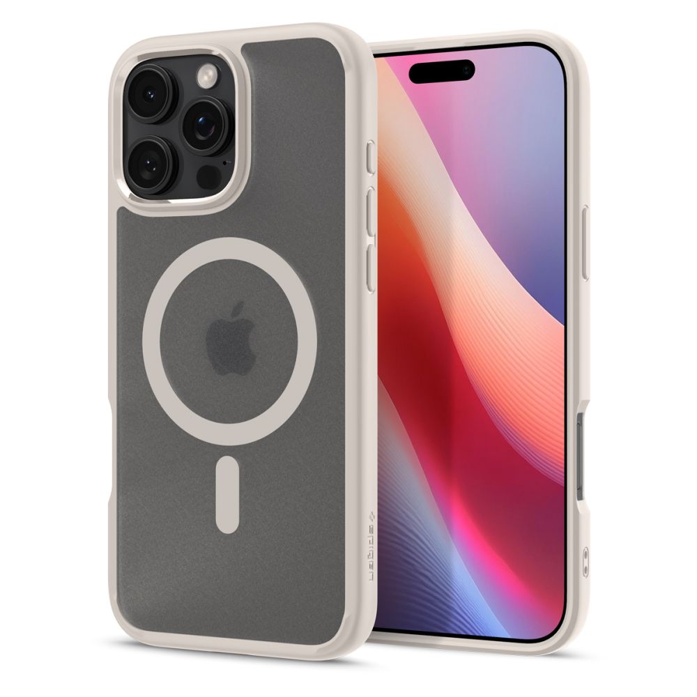 Spigen Ultra Hybrid MagSafe dėklas iPhone 16 Pro Max – titano