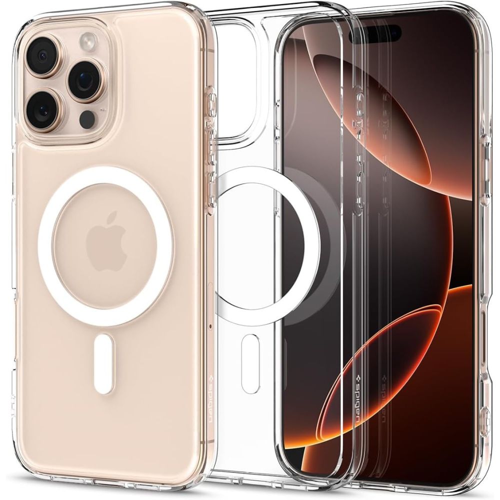 Spigen Ultra Hybrid MagSafe dėklas iPhone 16 Pro Max – baltas