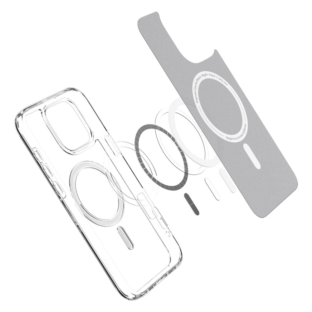 Spigen Ultra Hybrid MagSafe dėklas iPhone 16 Pro Max – baltas