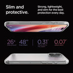 Spigen Ultra Hybrid dėklas iPhone 16 Pro Max – skaidrus