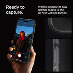 Spigen Ultra Hybrid dėklas iPhone 16 Pro Max – juodas