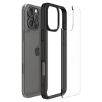 Spigen Ultra Hybrid dėklas iPhone 16 Pro Max – matinis juodas