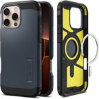 Spigen Tough Armor MagSafe dėklas iPhone 16 Pro Max – pilkas