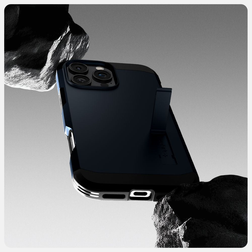 Spigen Tough Armor MagSafe dėklas iPhone 16 Pro Max – pilkas