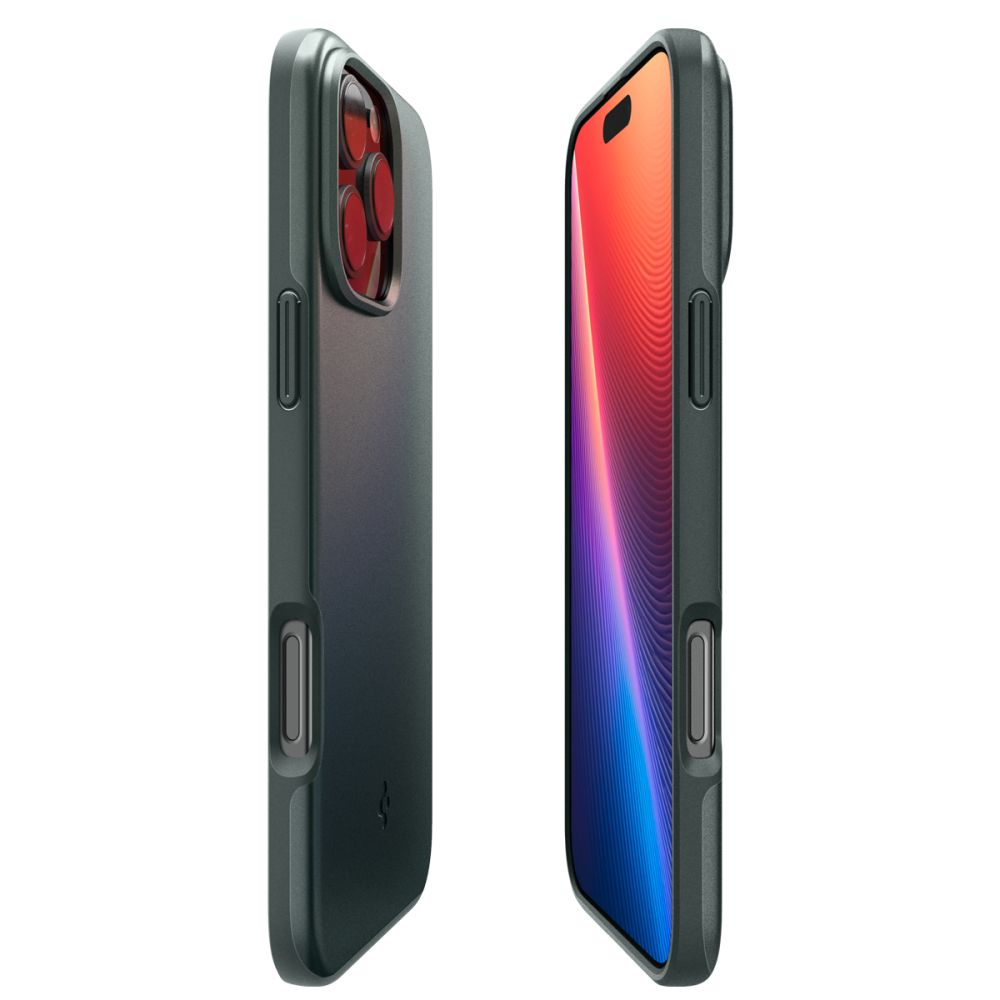 Spigen Thin Fit MagSafe dėklas iPhone 16 Pro Max – žalias