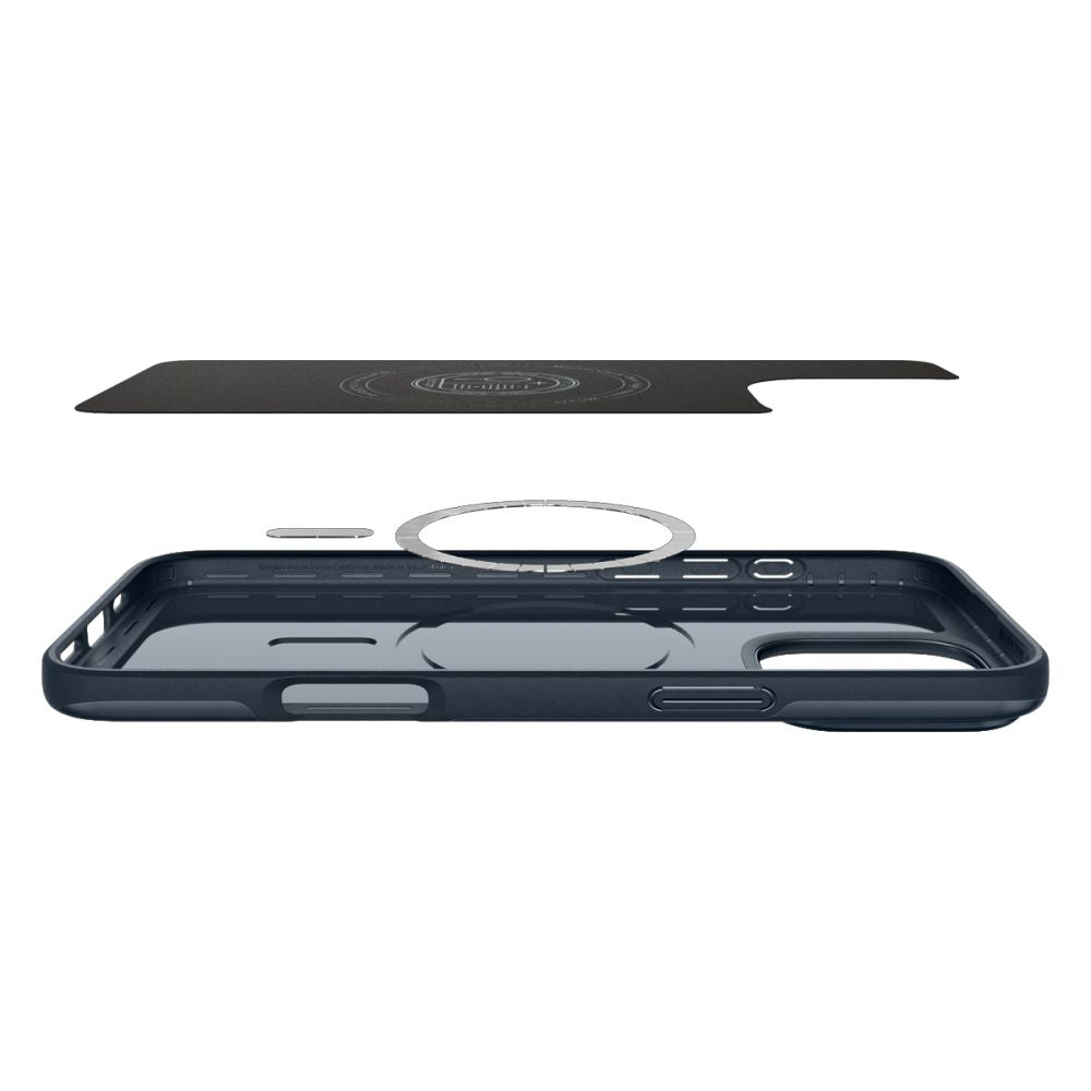 Spigen Thin Fit MagSafe dėklas iPhone 16 Pro Max – tamsiai pilkas