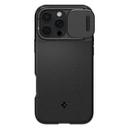 Spigen Optik Armor MagSafe dėklas iPhone 16 Pro Max – juodas