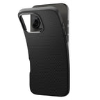 Spigen Liquid Air dėklas iPhone 16 Pro Max – juodas