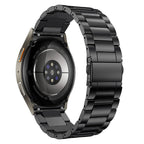Tech-Protect nerūdijantis dirželis, skirtas Samsung Galaxy Watch 4 / 5 / 5 Pro / 6 / 7 / FE - juodas -- Samsung Galaxy...