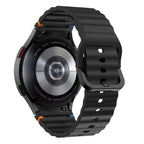 Tech-Protect silikoninis sportinis dirželis, skirtas Samsung Galaxy Watch 4 / 5 / 5 Pro / 6 / 7 / FE - juodas -- Samsung...