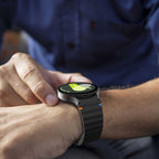 Tech-Protect silikoninis sportinis dirželis, skirtas Samsung Galaxy Watch 4 / 5 / 5 Pro / 6 / 7 / FE - juodas -- Samsung...