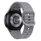 Tech-Protect silikoninis sportinis dirželis, skirtas Samsung Galaxy Watch 4 / 5 / 5 Pro / 6 / 7 / FE - pilkas -- Samsung...