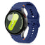 Tech-Protect silikoninis sportinis dirželis, skirtas Samsung Galaxy Watch 4 / 5 / 5 Pro / 6 / 7 / FE - mėlynas -- Samsung...