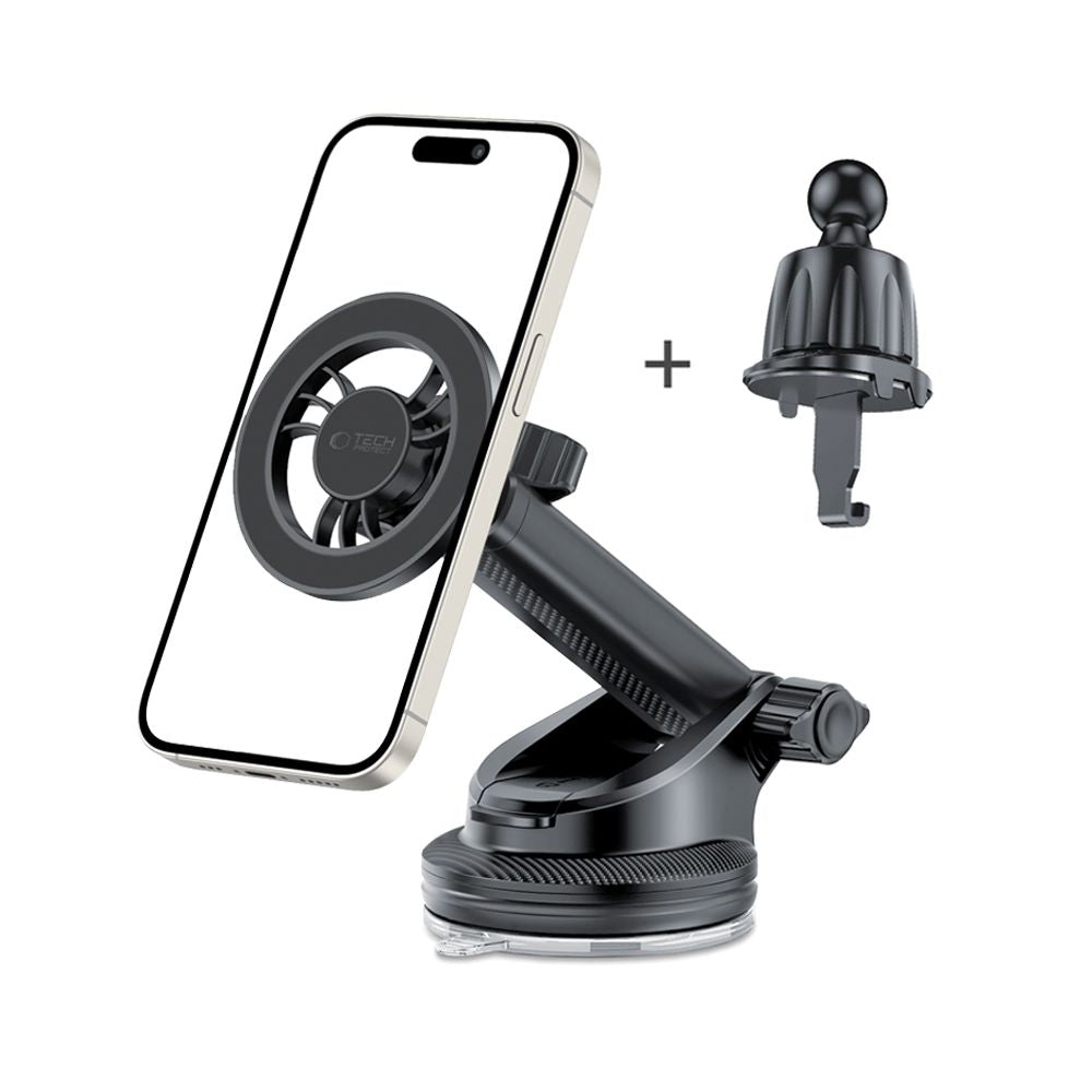 Tech-Protect N56 Magnetinis laikalas su MagSafe - Juodas -- Uncategorized