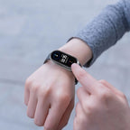 Tech-Protect Defense360 dėklas su stiklu Smart Band 9 – juodas -- Xiaomi Smart Band 9