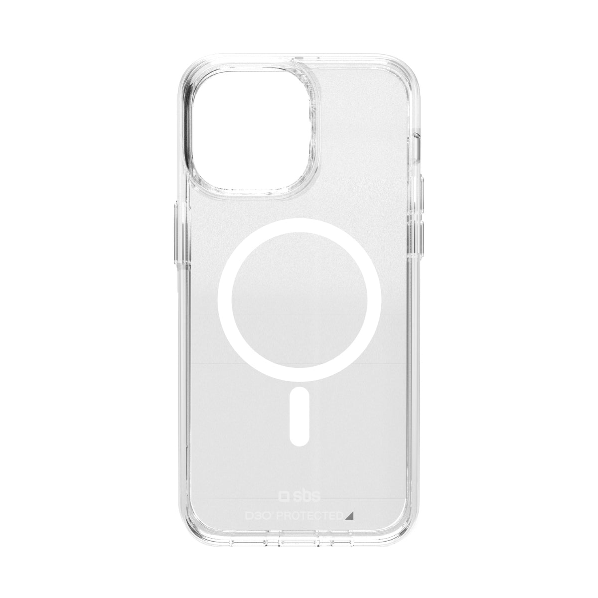 SBS Extreme Mag D3O MagSafe dėklas iPhone 16 Pro – skaidrus