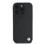 BMW odinis MagSafe dėklas iPhone 16 Pro – juodas